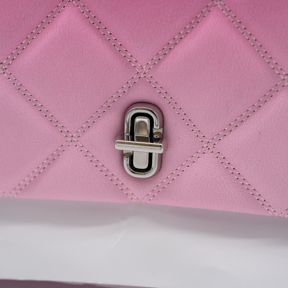 Marc Jacobs Shoulder Bag Dual Medium Chain Pink Ombre - Picture 8 of 11